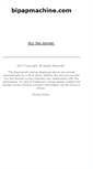 Mobile Screenshot of bipapmachine.com